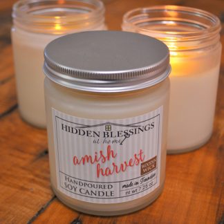 Candles 8oz Soy Wax in Frosted Glass Jar