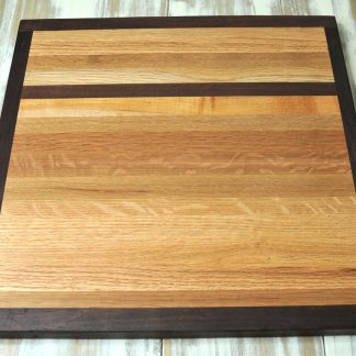 Walnut and White Oak Cutting Board